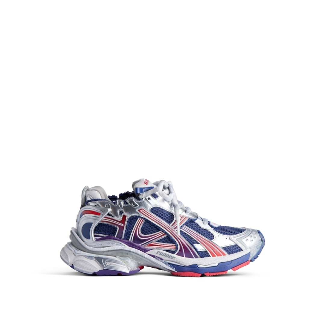 Runner Gradient Sneakers Navy/Red