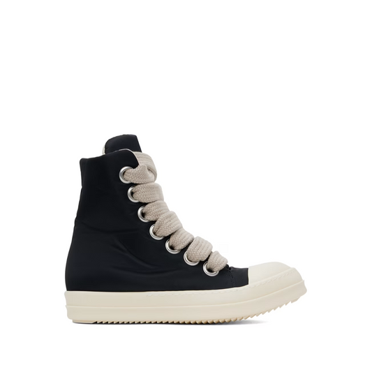 DRKSHDW Jumbo Lace High-Top Ramones Sneakers Black/Milk