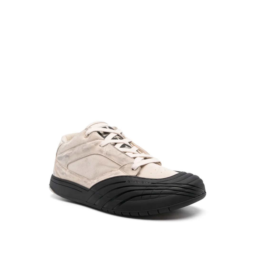 Skate Sneakers Beige/Black
