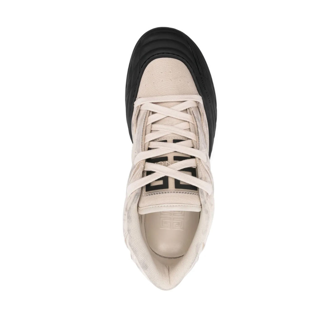 Skate Sneakers Beige/Black