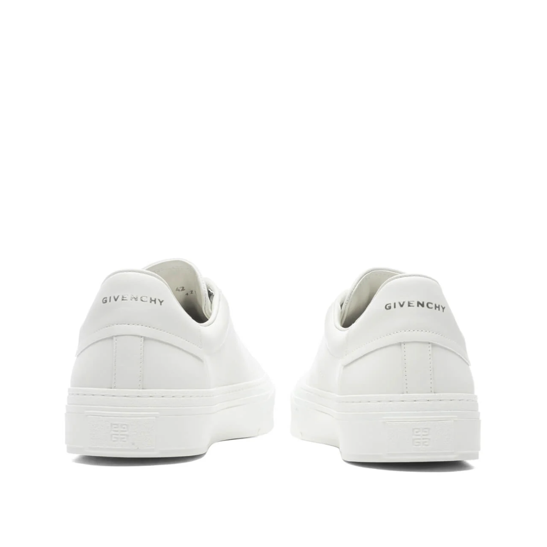 City Sport Lace Up Sneakers White/Green