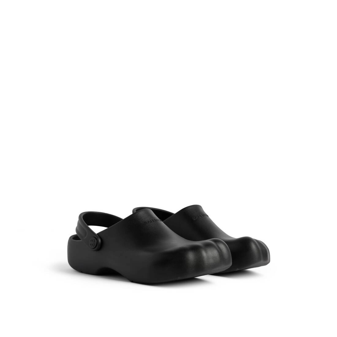Sunday Molded Mules Black