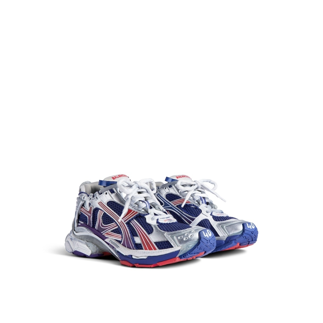 Runner Gradient Sneakers Navy/Red