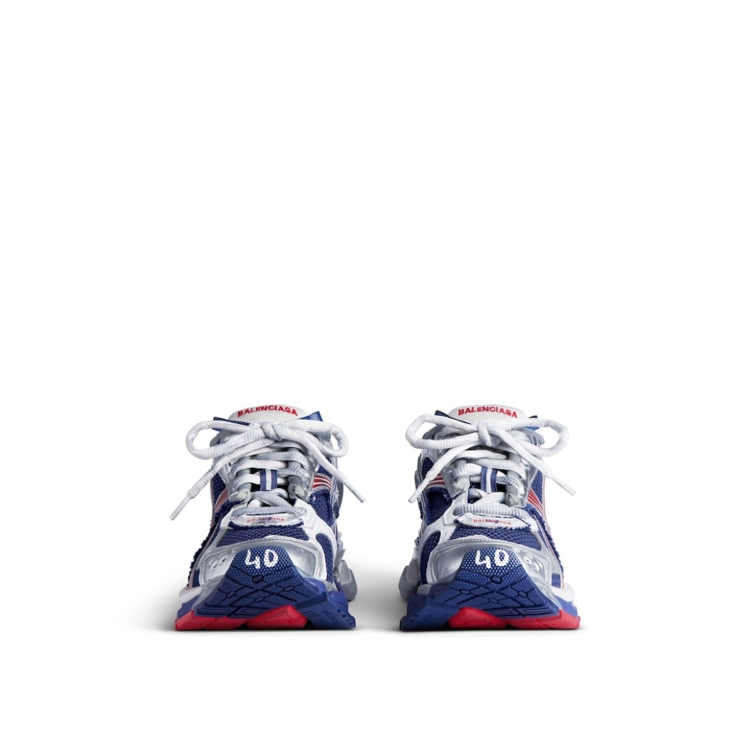 Runner Gradient Sneakers Navy/Red