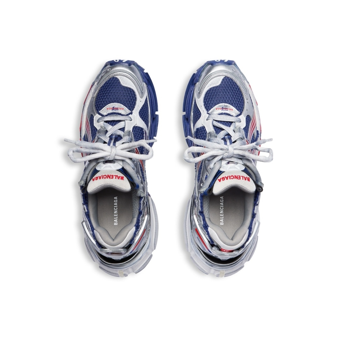 Runner Gradient Sneakers Navy/Red
