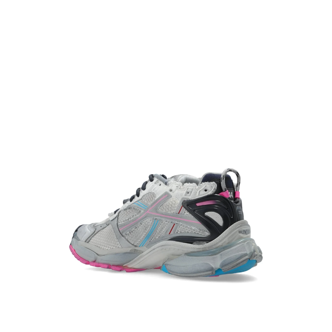 Runner Gradient Sneakers Grey/Pink/Blue