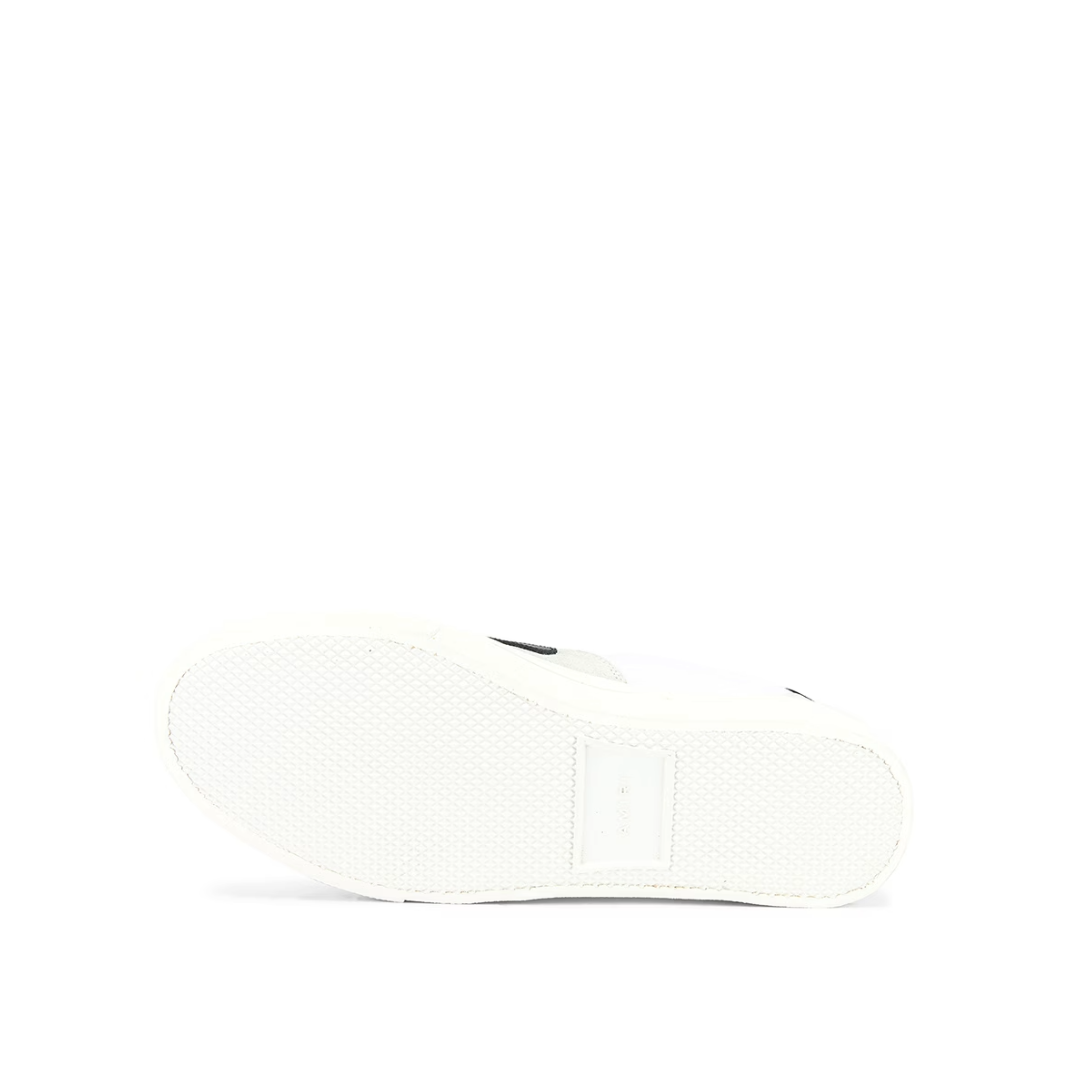 Skel Toe Lace Up Sneaker White/Black