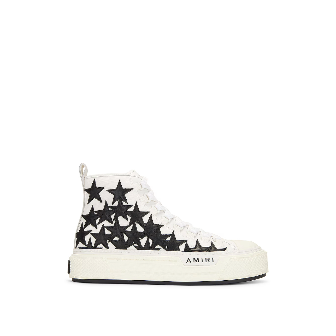 Stars Court Hi-Top Sneaker White/Black