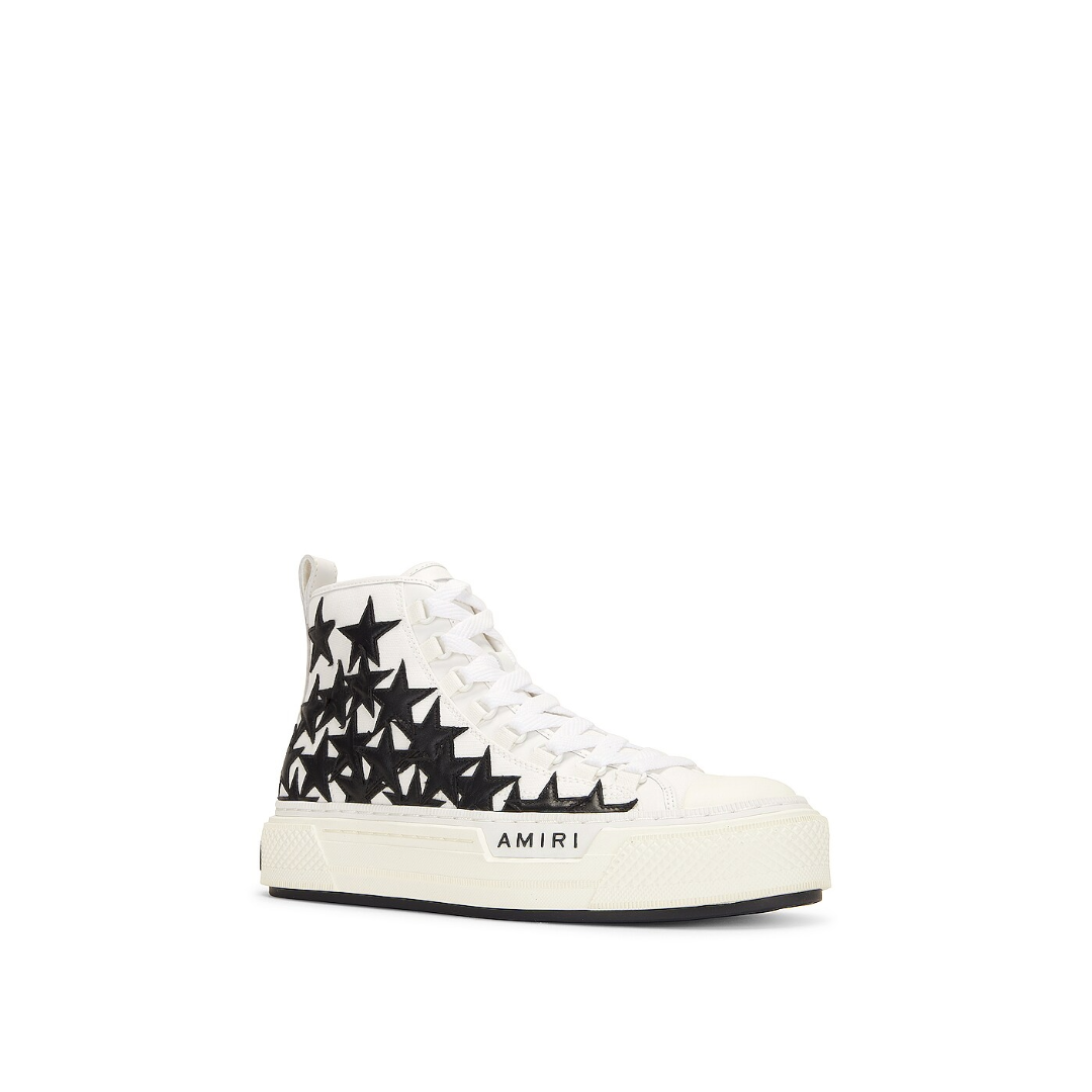 Stars Court Hi-Top Sneaker White/Black