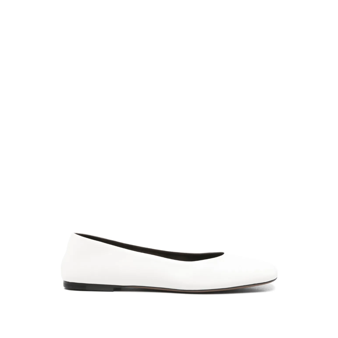 Teo Ballet Flats White