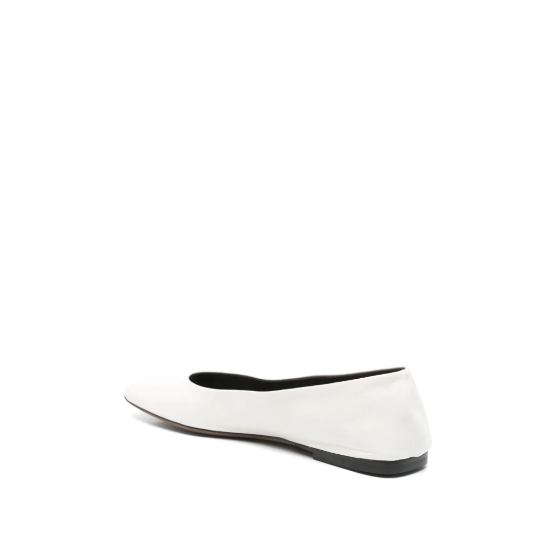 Teo Ballet Flats White