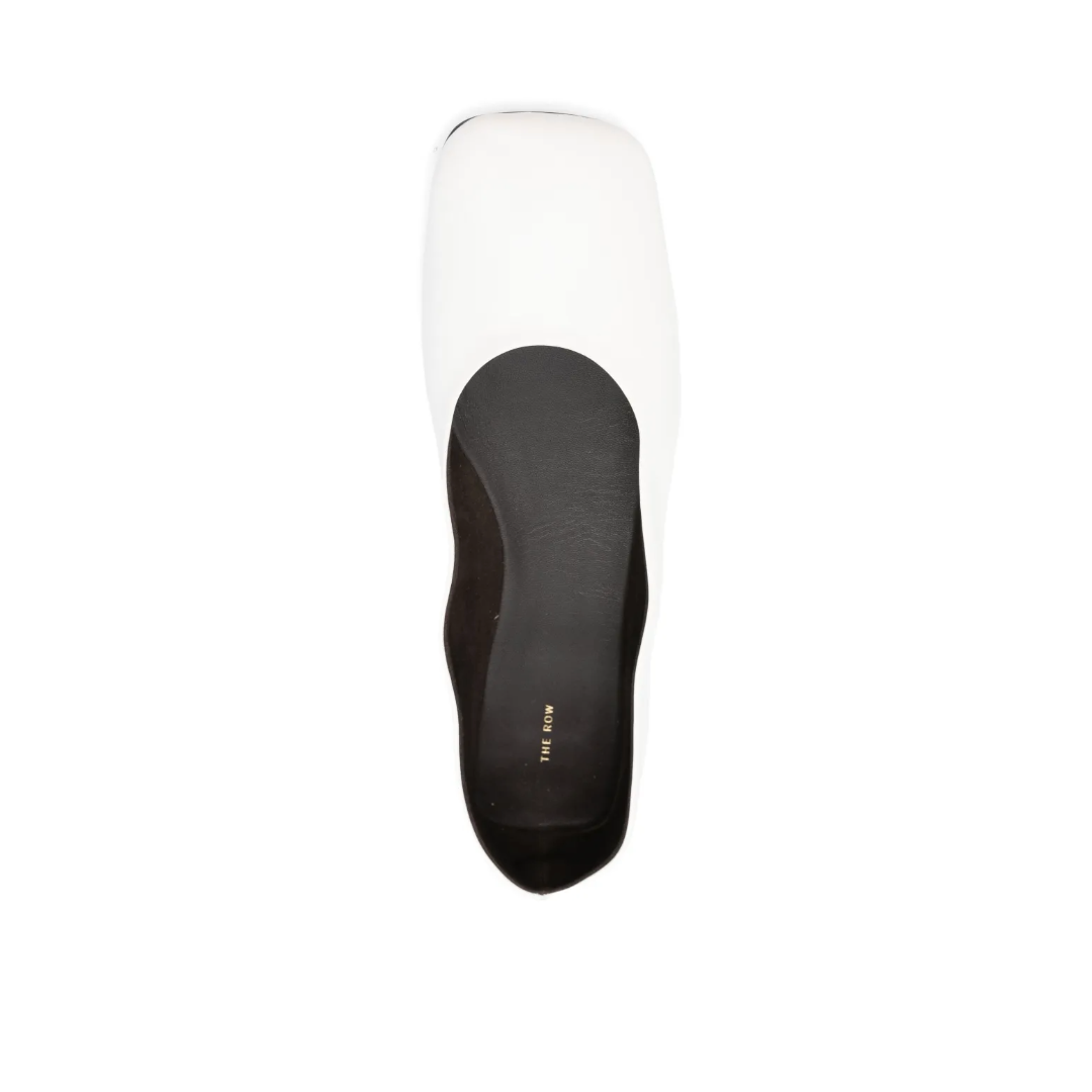 Teo Ballet Flats White