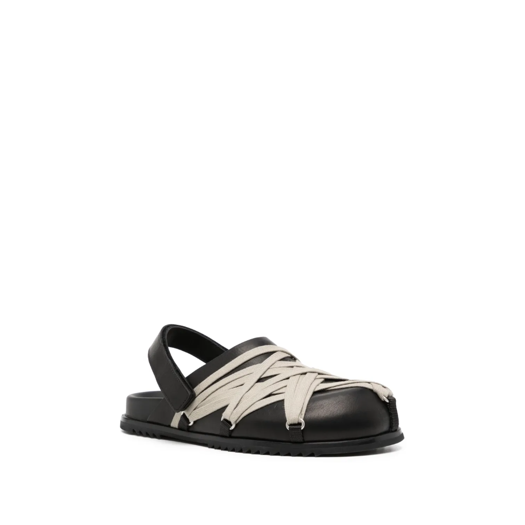 Megalaced Mule Black