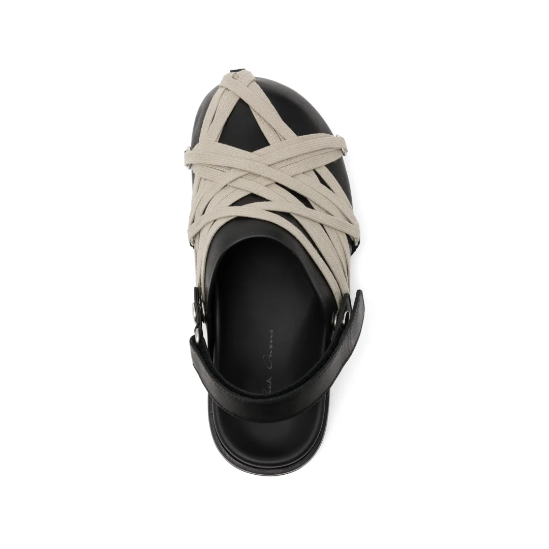 Megalaced Mule Black