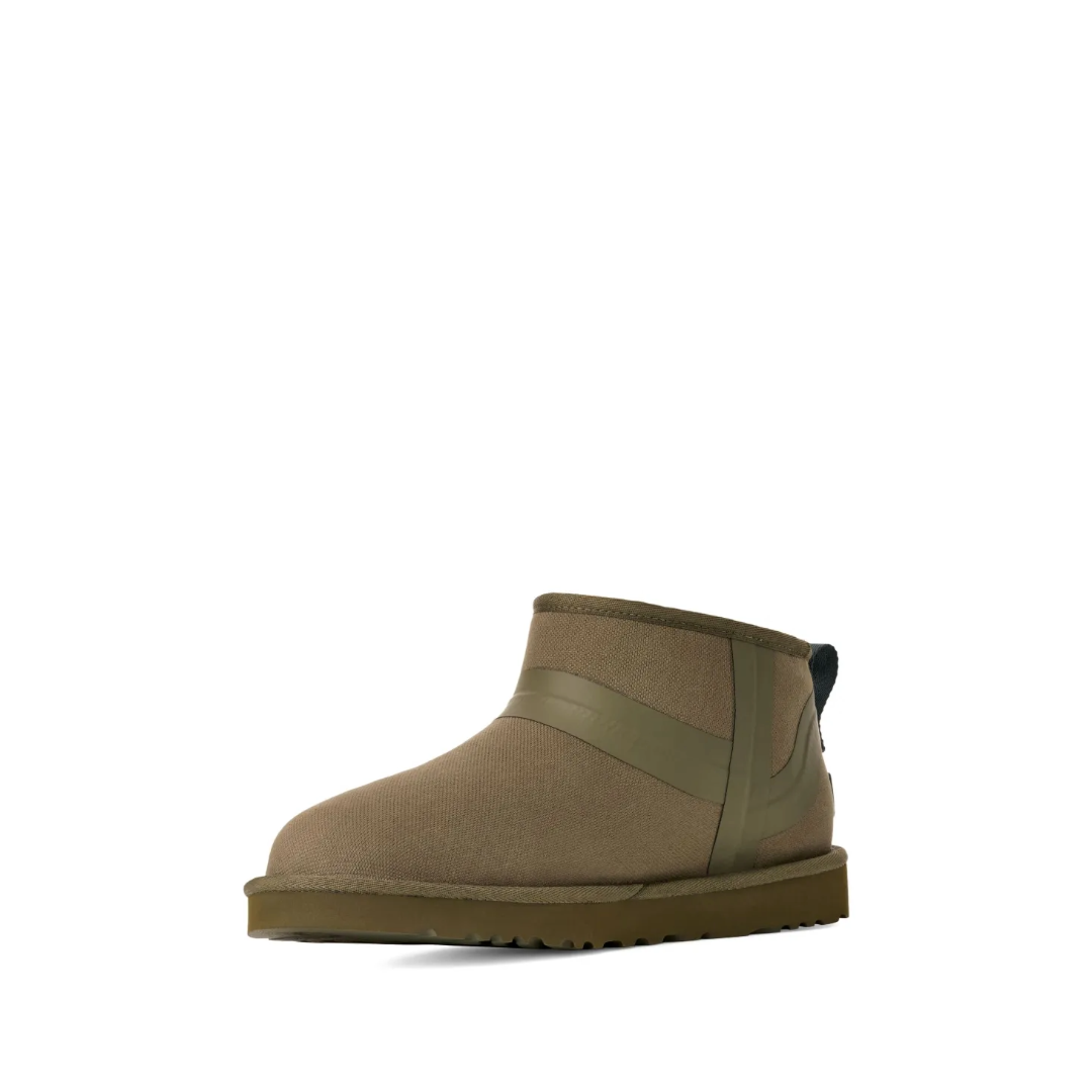 Reese Cooper Ultra Mini Boots Olive Green