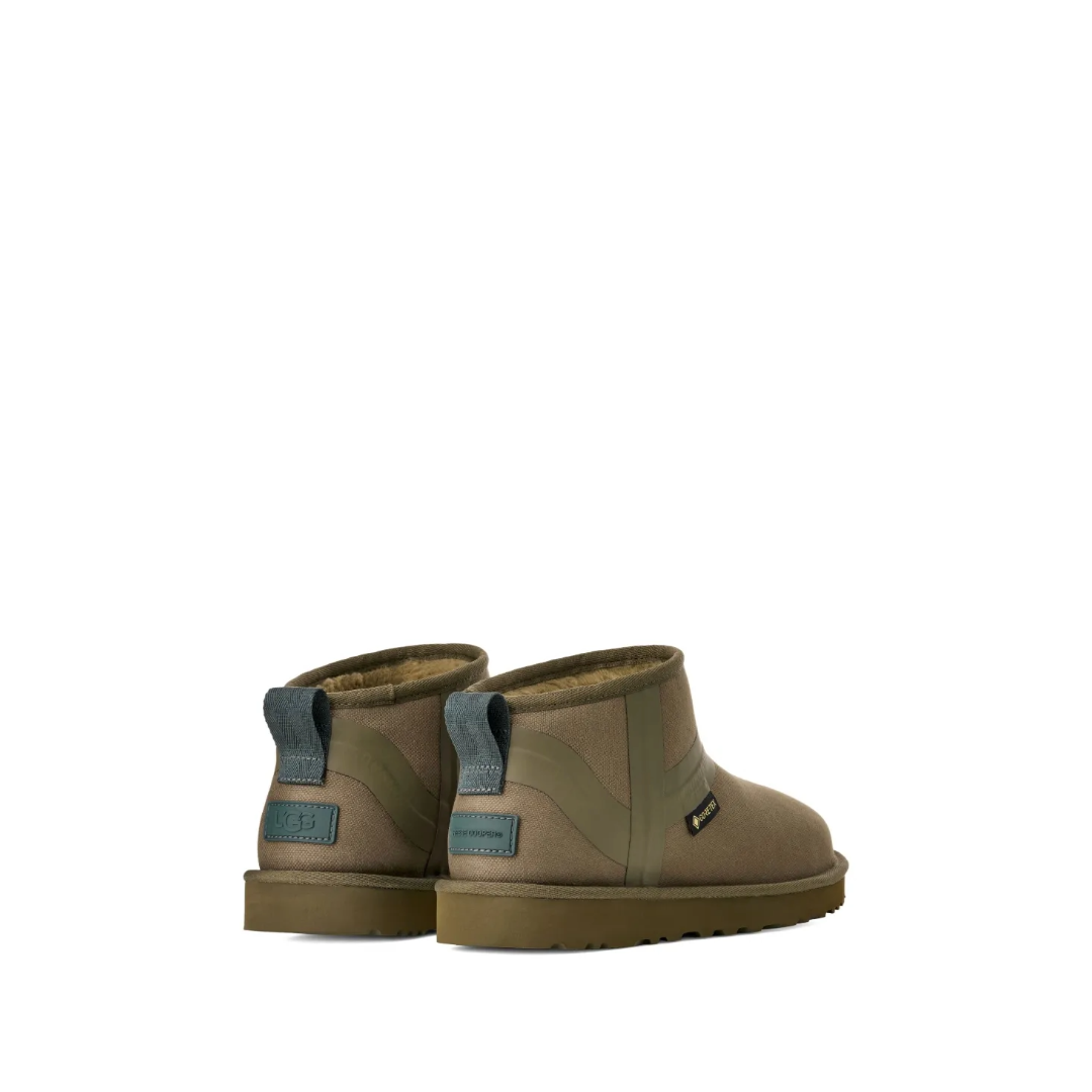 Reese Cooper Ultra Mini Boots Olive Green