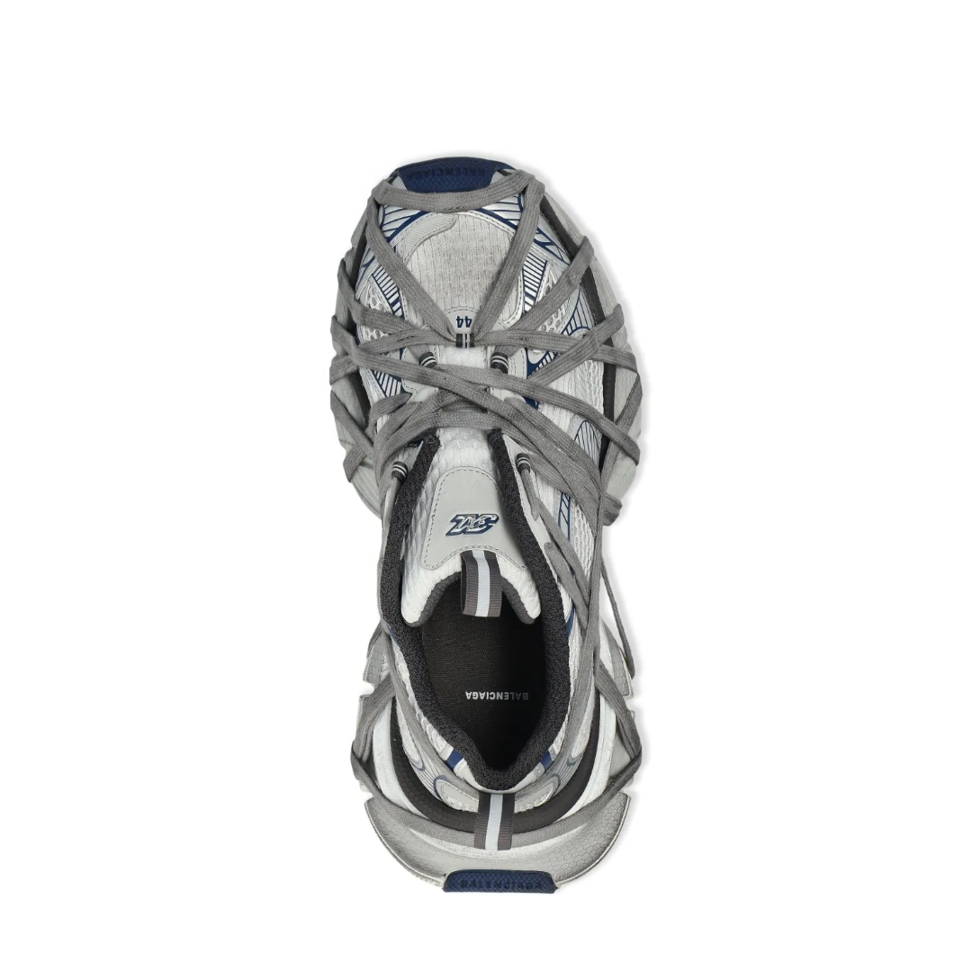 3XL Extreme Lace sneakers White/Grey/Navy