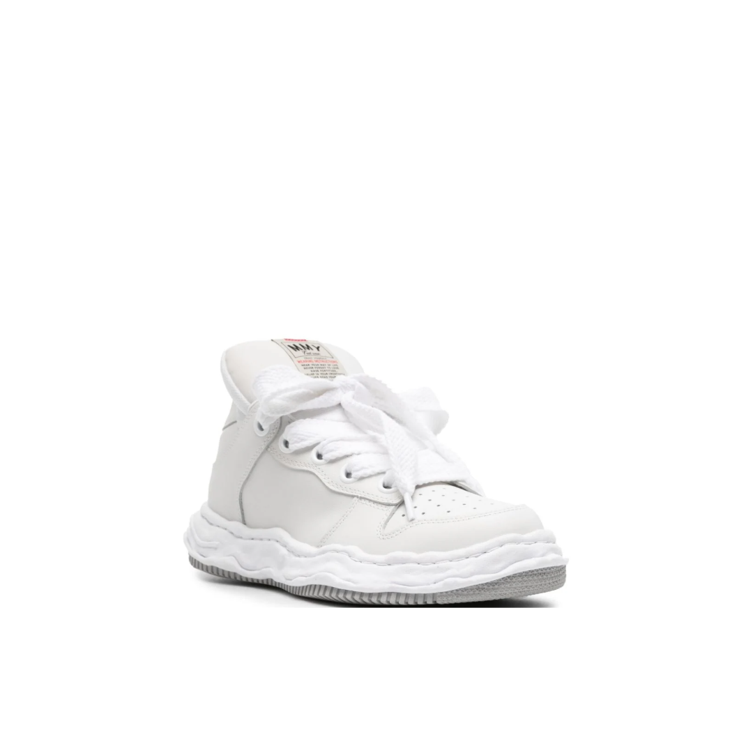 Wayne Leather Sneakers White