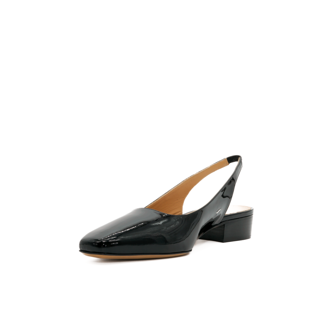 Patent Family Sling Back Shoe