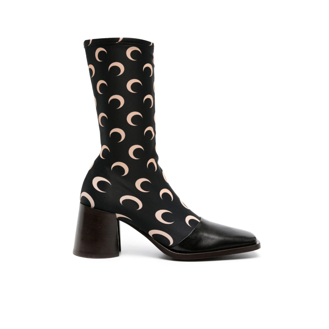 Regenerated Jersey Ankle Boots