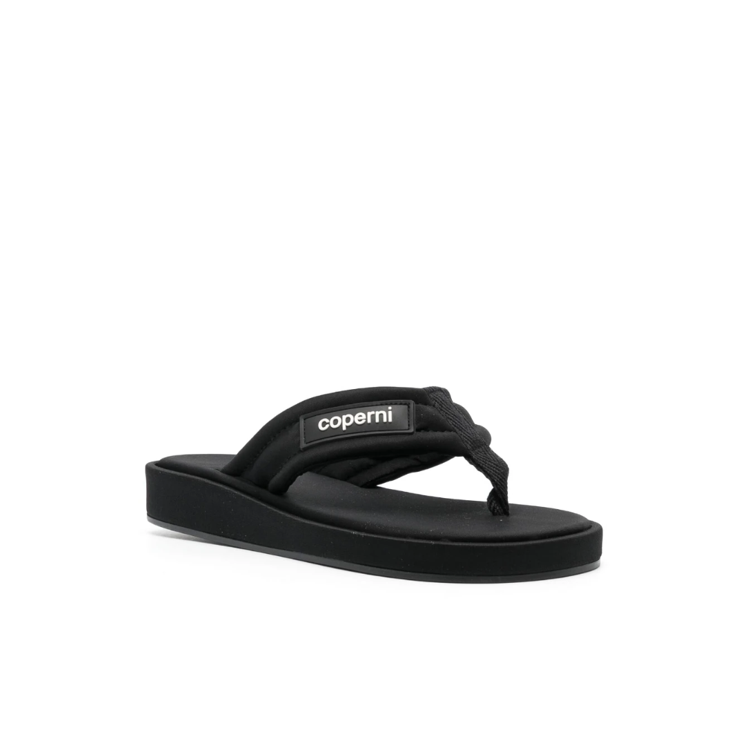 Logo-Embossed Flip Flops