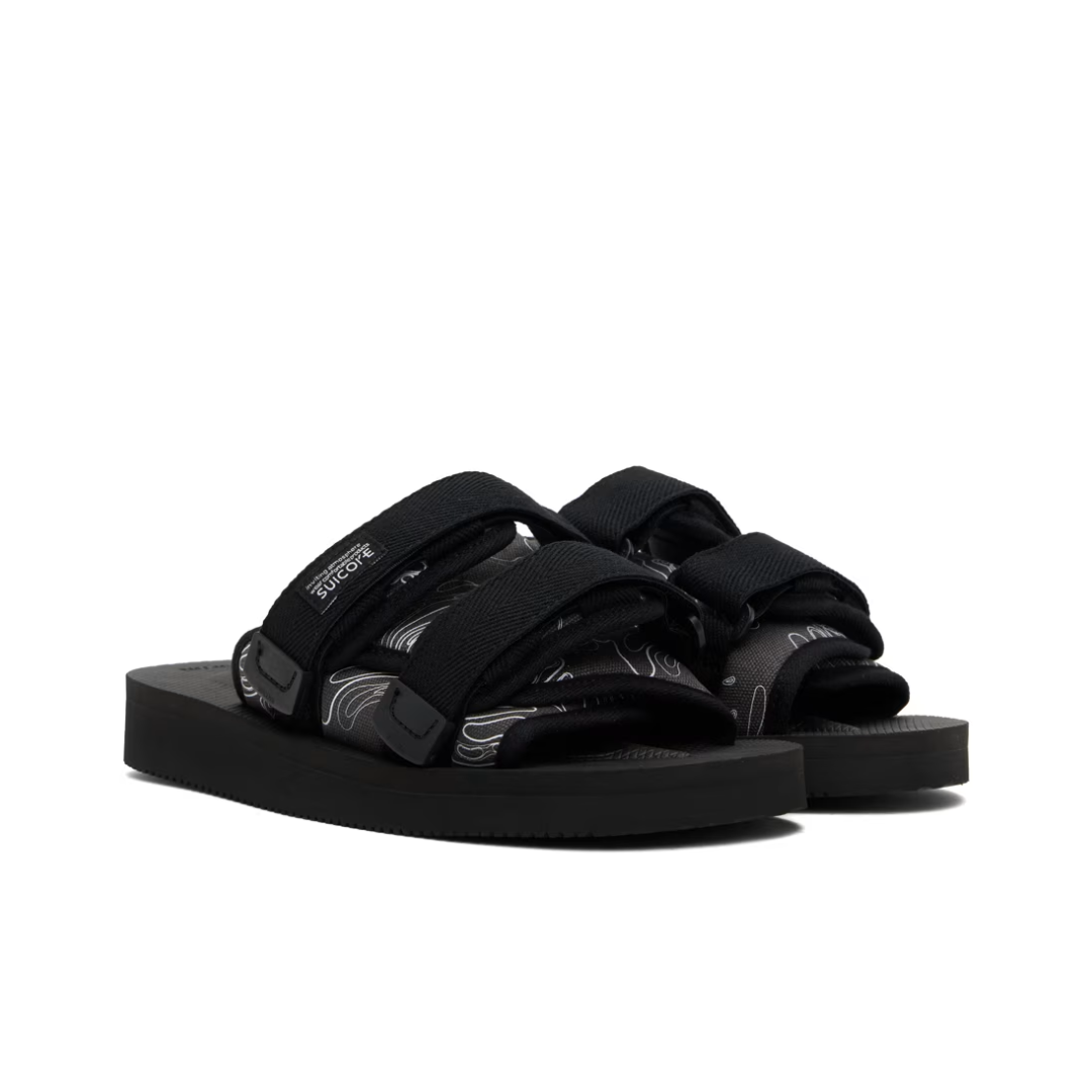 Black MOTO-Cab-PT07 Sandals