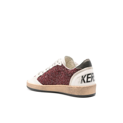 Ball-Star Glitter Low-Top Sneakers