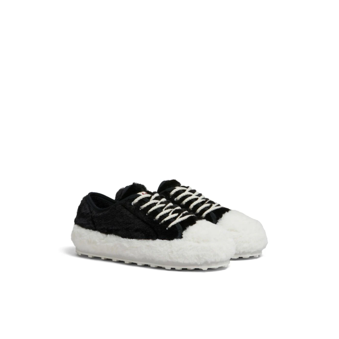 Teddy Lace-Up Sneakers