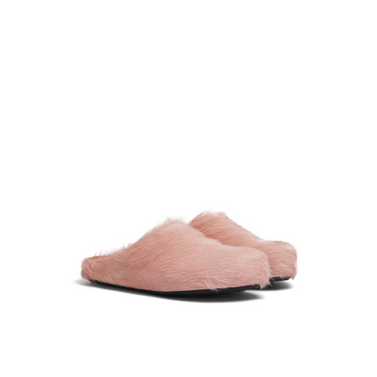 Fussbett Sabot Calf-Hair Slippers