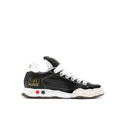 Herbie Puffer Leather Sneakers