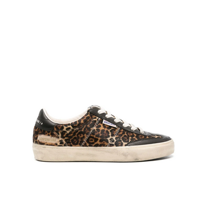 Soul Star Cheetah-Pattern Sneakers