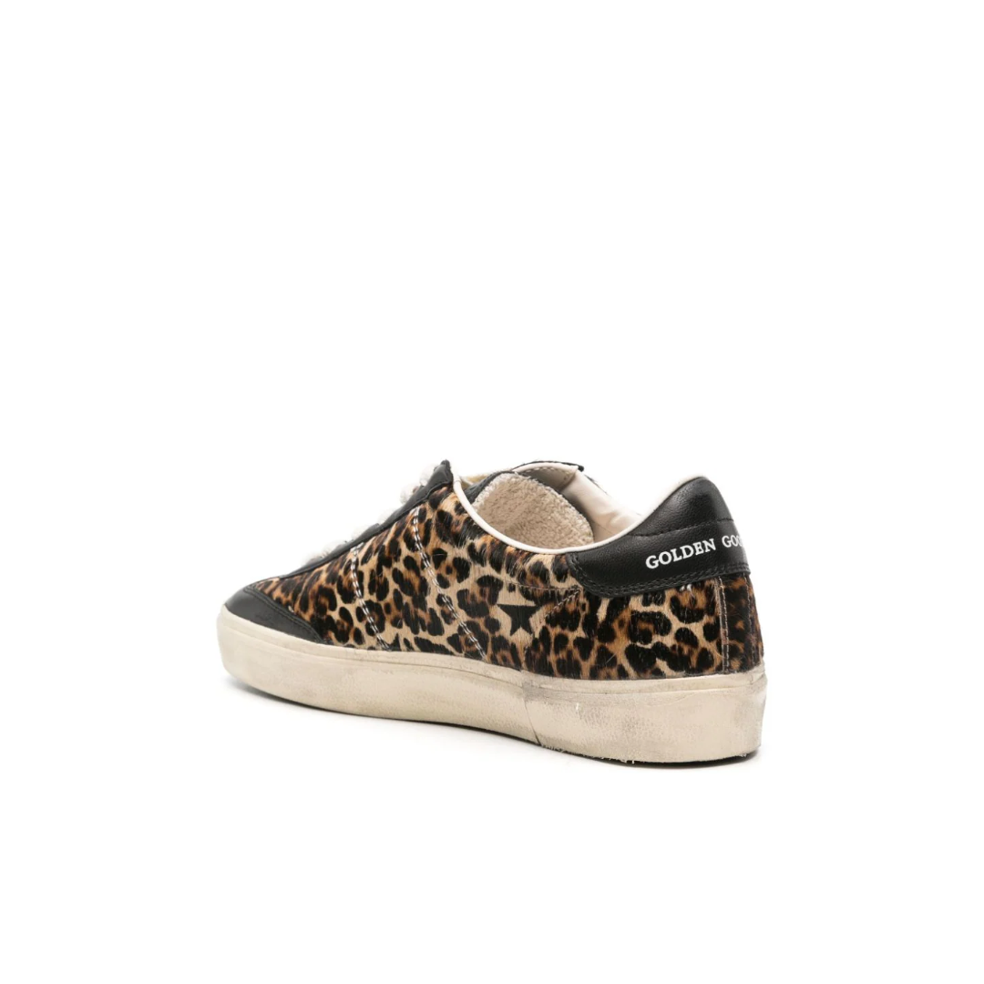 Soul Star Cheetah-Pattern Sneakers