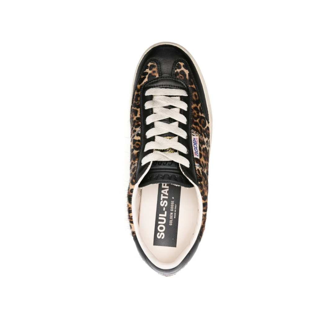 Soul Star Cheetah-Pattern Sneakers