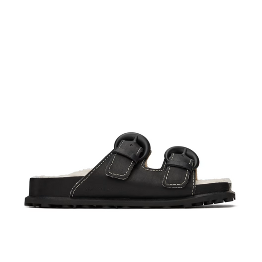 Black Square Toe Sandals