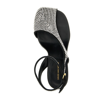 Strass Asymmetric Sandal