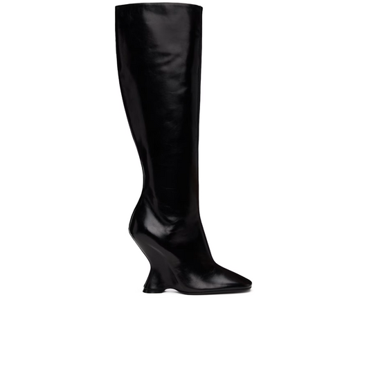 105mm Leather Boots