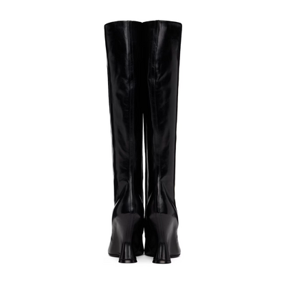 105mm Leather Boots