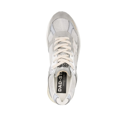 Dad-Star Mesh-Panelled Low-Top Sneakers