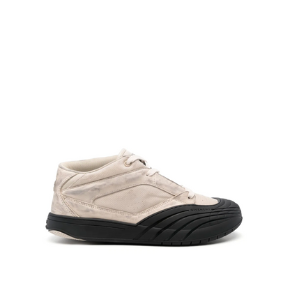 Skate Sneakers Beige/Black