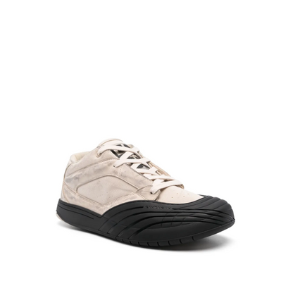 Skate Sneakers Beige/Black