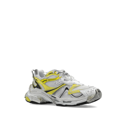 Runner 2 Lace-Up Sneakers White/Yellow/Black
