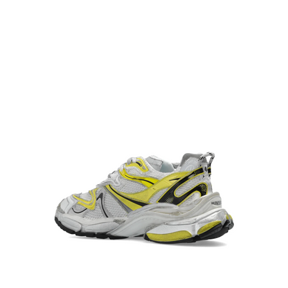 Runner 2 Lace-Up Sneakers White/Yellow/Black