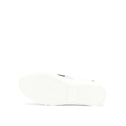Skel Toe Lace Up Sneaker White/Black
