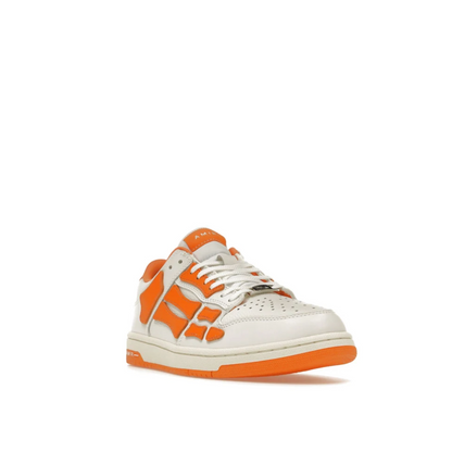 Skel Top Low Sneakers White/Orange