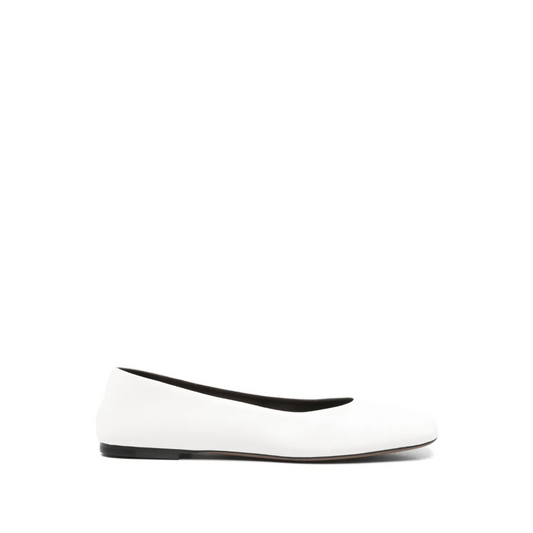 Teo Ballet Flats White
