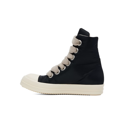 Rick Owens Drkshdw Jumbo Lace High-Top Ramones Sneakers