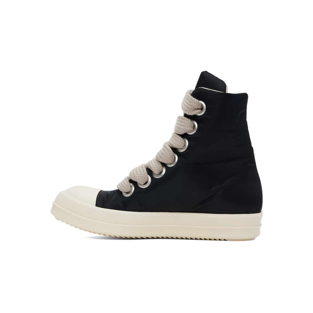 DRKSHDW Jumbo Lace High-Top Ramones Sneakers Black/Milk