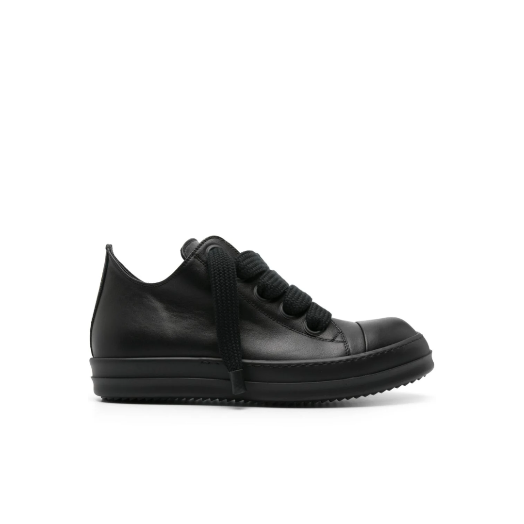 Rick Owens Mainline Low-Top Jumbo Lace Ramones Sneakers