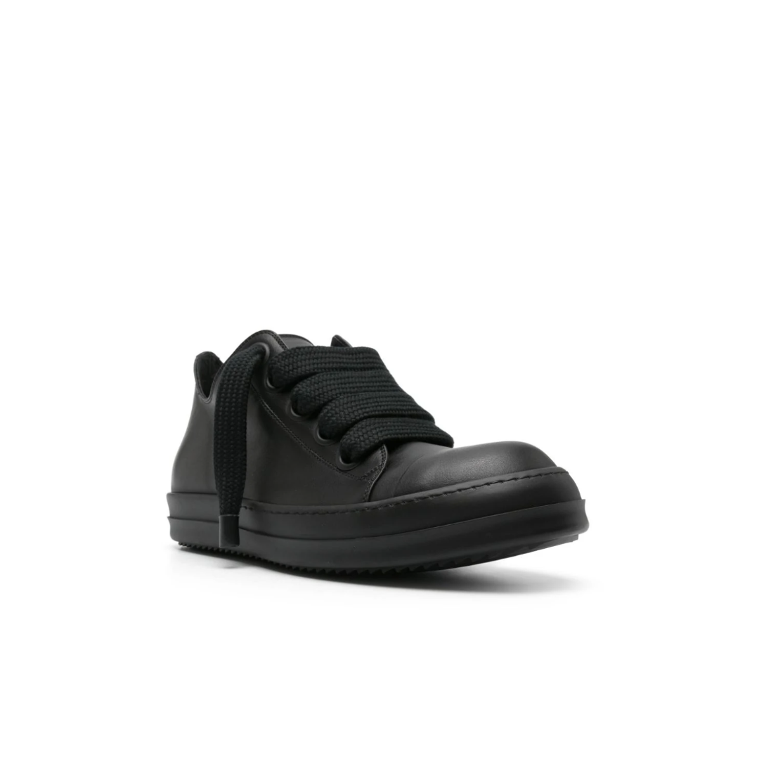 Rick Owens Mainline Low-Top Jumbo Lace Ramones Sneakers Rick Owens Mainline Low-Top Jumbo Lace Ramones Sneakers