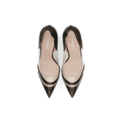 Sophie Benel Leather Niha Glass Pump